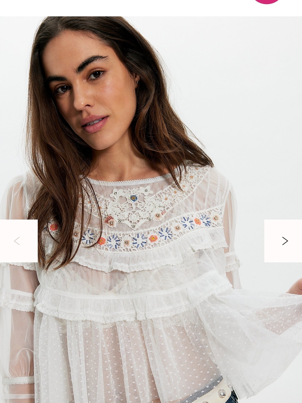 NWT FREE PEOPLE Daisy Daze Blouse